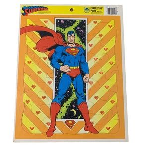 Vintage 1987 DC Comics Superman Puzzle